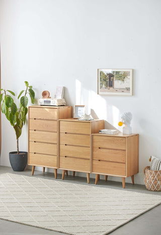 numana chest of drawers legs solid oak