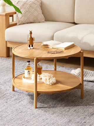 oak coffee table ella