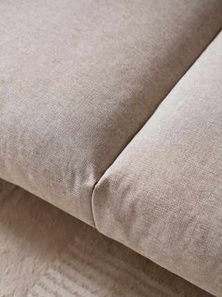 oak wood valencia sofa single seater