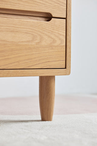 orbet classic oak bedside