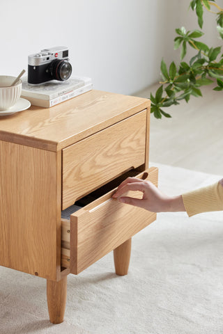 orbet elegant wood bedside