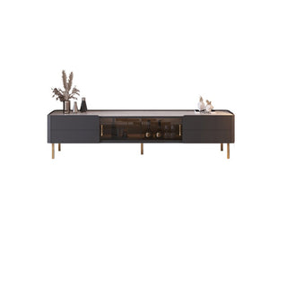 otis modern sintered stone tv console