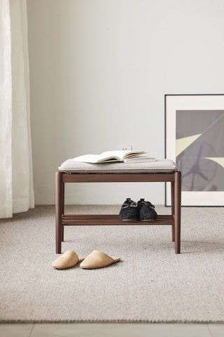 padded entryway bench gianna
