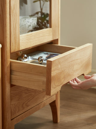 palma oak cabinet living room essentials