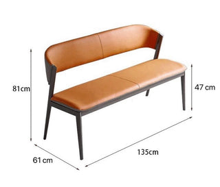 paola dining bench dimension