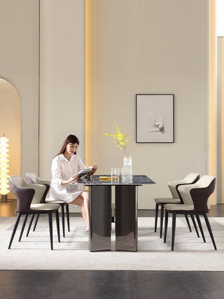 peri dining table sintered stone top