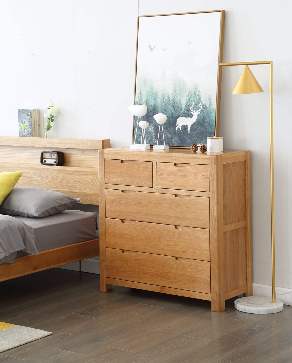 Positano Wooden Chest of Drawers Singapore COMFY