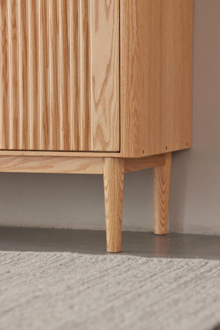 practical denise solid wood storage unit