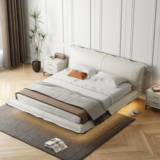 raffaella white queen bed frame design