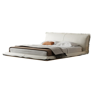 raffaella white queen bed frame interior