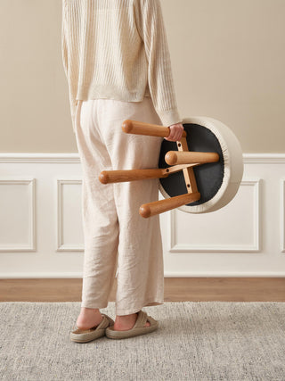 riley dressing table stool sleek design