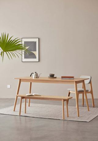 ronda modern dining table bench