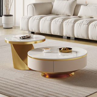 rosalie circular coffee table