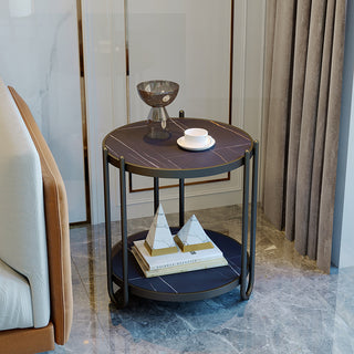 rosaria two tier side table