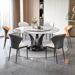 round dining table salvador lazy susan option