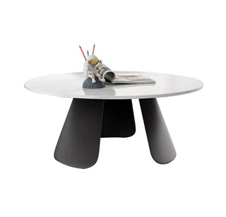 round marble coffee table tessa