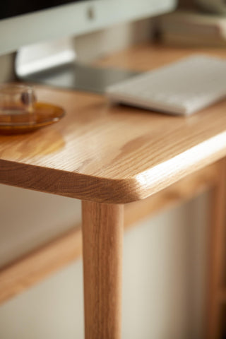 sage solid wood study table comfortable working