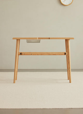 sage solid wood study table contemporary