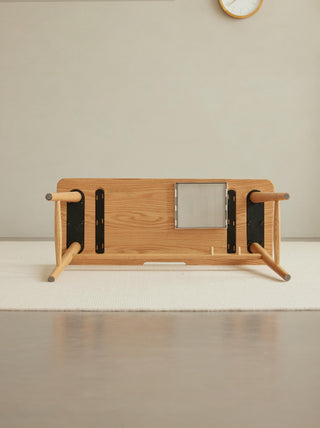 sage solid wood study table easy to clean