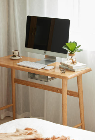 sage solid wood study table home office
