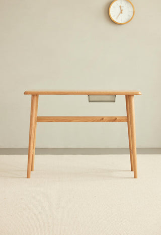 sage solid wood study table modern look
