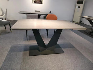 salvi pull out dining table sintered stone