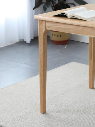 seamless decor marco solid wood dining table