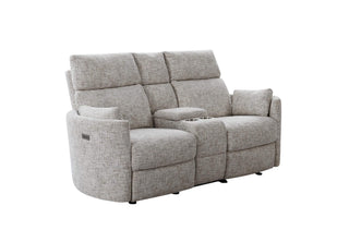 serena high back fabric recliner sofa