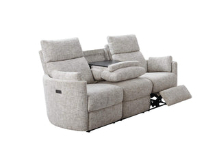 serena high back recliner sofa usb ports