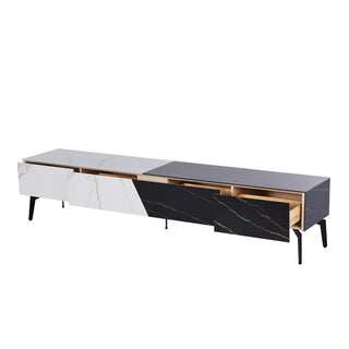 serenity tv console modern design sintered stone