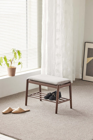 shoe storage ottoman gianna