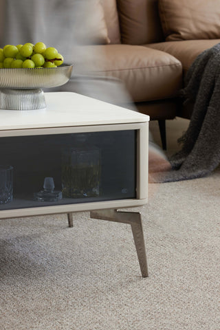 sintered stone coffee table ines