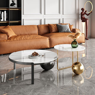 sintered stone top coffee table rosanna
