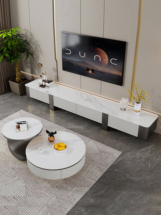 sintered stone tv console rosalie