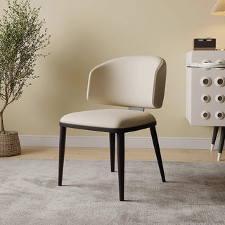 sleek krisha beige dining chair available in multiple colors