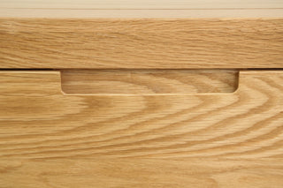 sleek venet wooden bedside table