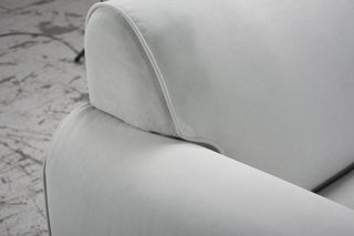 soft beige fabric sofa mika