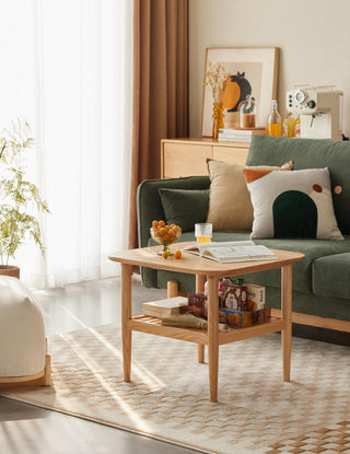 sola natural oak coffee table modern