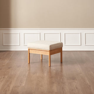 solid oak echo sofa natural color