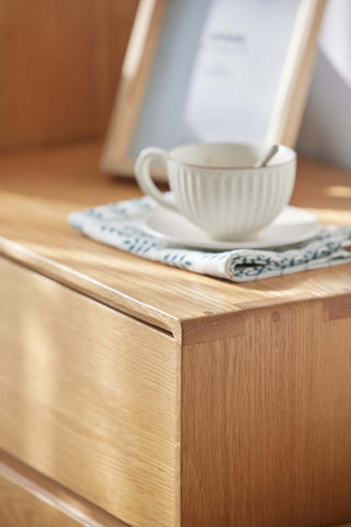solid oak numana chest of drawers legs