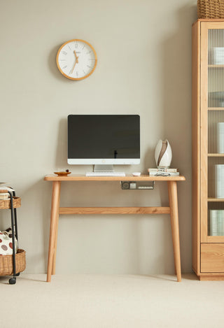 solid wood study table sage