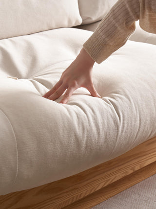 sophisticated tova wood sofa design