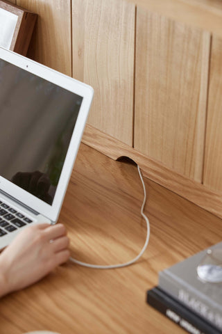 sophisticated zamor study desk with shelves