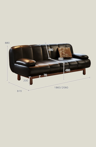 soren sofa bed foldable dimensions