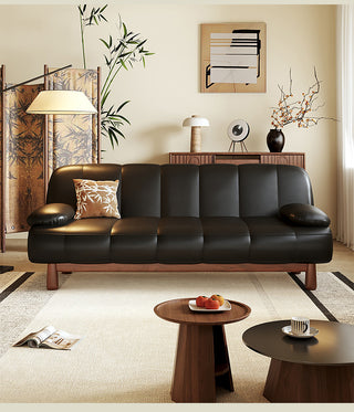 soren sofa bed foldable luxurious tech fabric finish