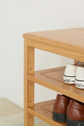 space efficient shoe rack