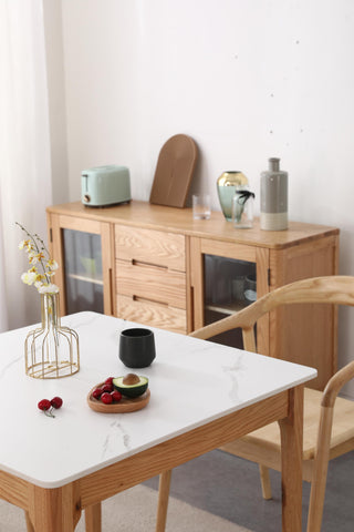 space saving armando square dining table design
