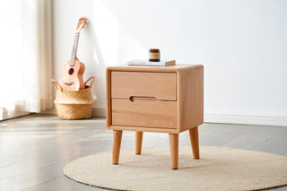 space saving bronte bedside oak