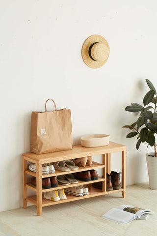 space saving shoe rack
