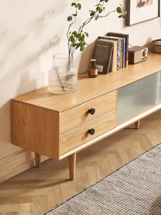 spacious lucer tv console robot friendly
